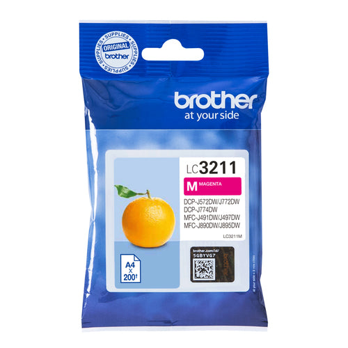 Brother LC3211M ink cartridge 1 pc(s) Original Magenta Brother LC3211M ink cartridge 1 pc(s) Original Magenta